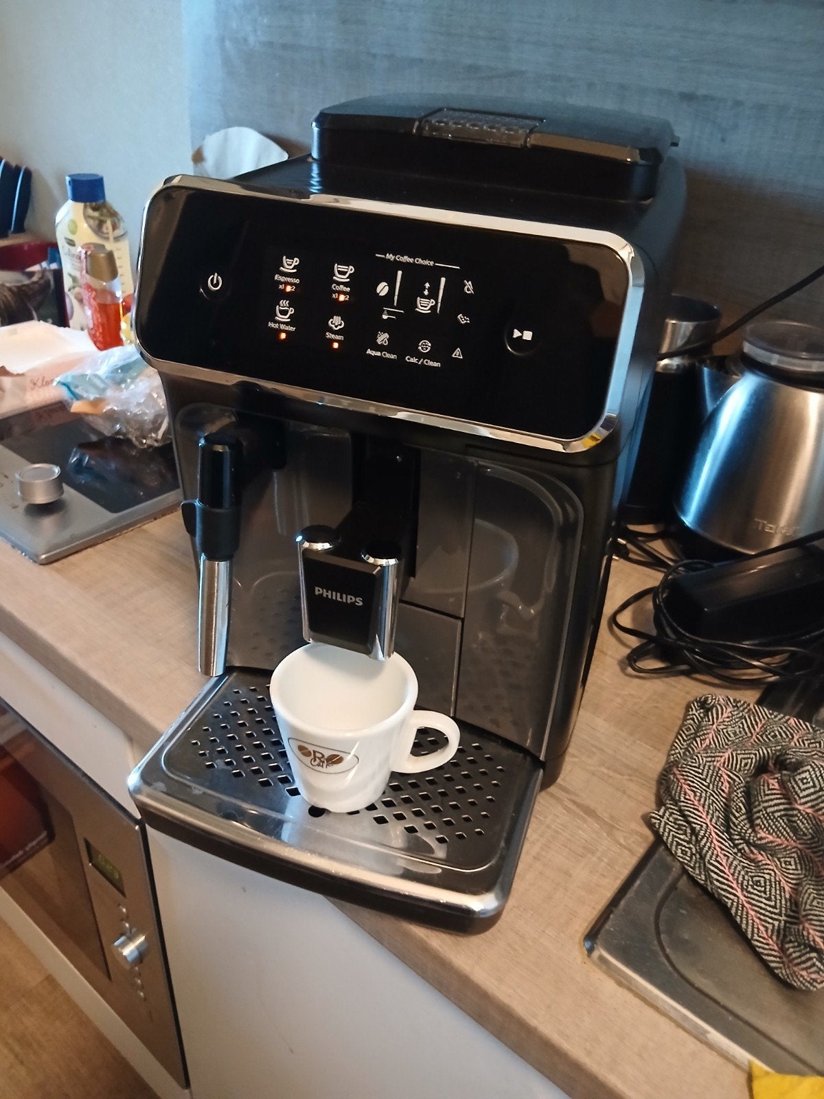 koffie- Espresso apparaat Philips in perfecte staat !, Ophalen, Zo goed als nieuw, Espresso apparaat