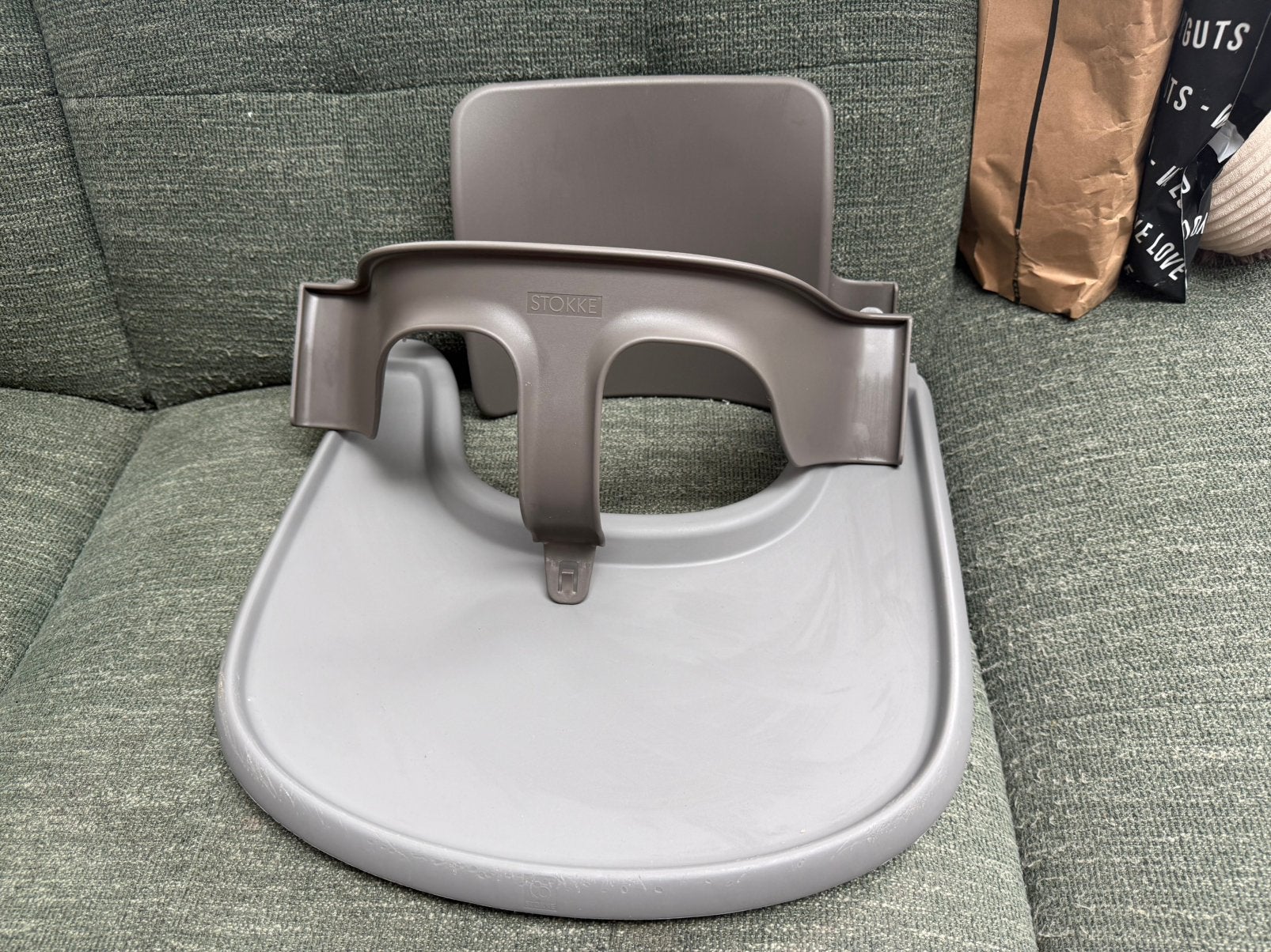 Trit trap babyset met blad, Ophalen, Zo goed als nieuw, Meegroeistoel