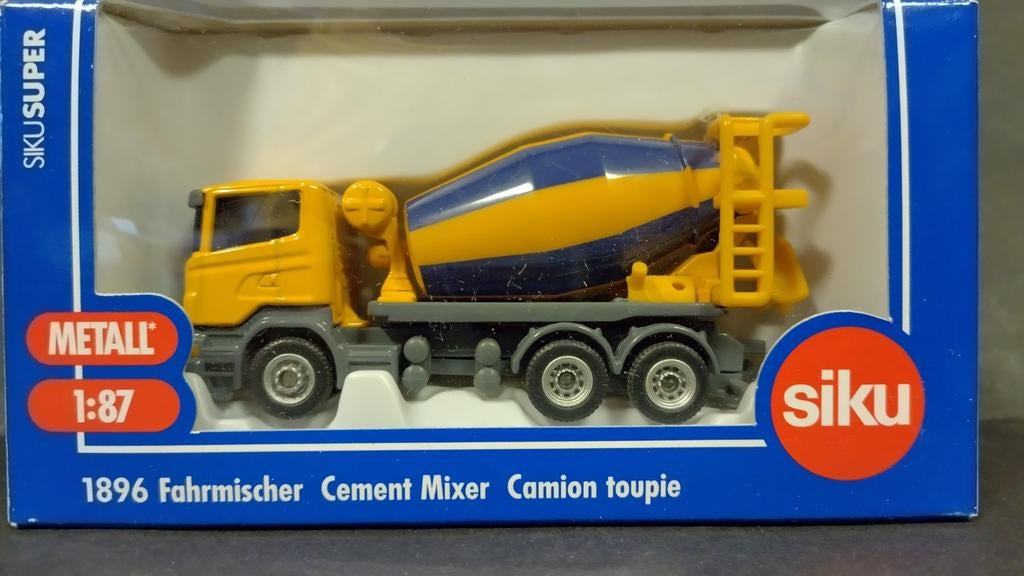 Scania betonmixer 1:87 H0 Siku 1896 Pol, Hobby en Vrije tijd, Modelauto's | 1:87, Nieuw, Bus of Vrachtwagen, SIKU, Ophalen of Verzenden
