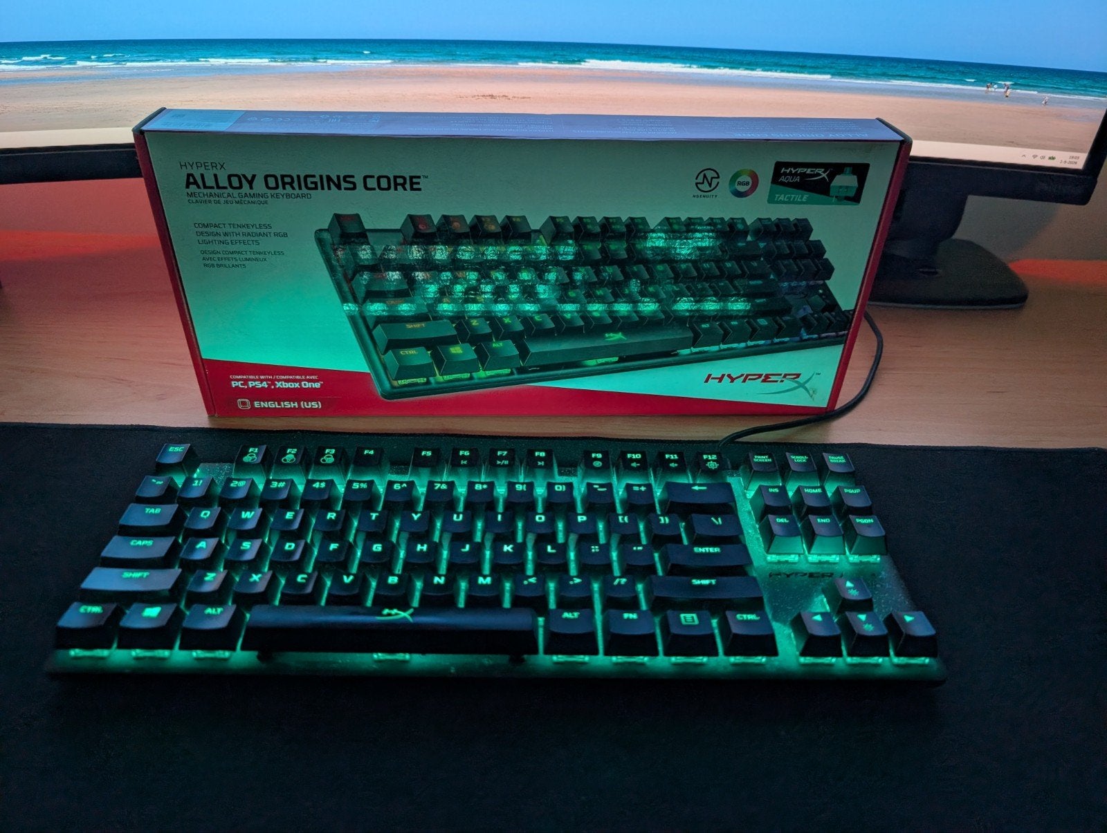 Hyperx alloy origins core (toetsenbord), Computers en Software, Ophalen of Verzenden, Gebruikt