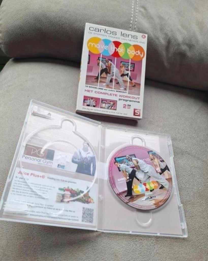 Carlos Lens - Move That Body DVD (Disc 2) - Workout, Cd's en Dvd's, Dvd's | Sport en Fitness, Cursus of Instructie, Yoga, Fitness of Dans