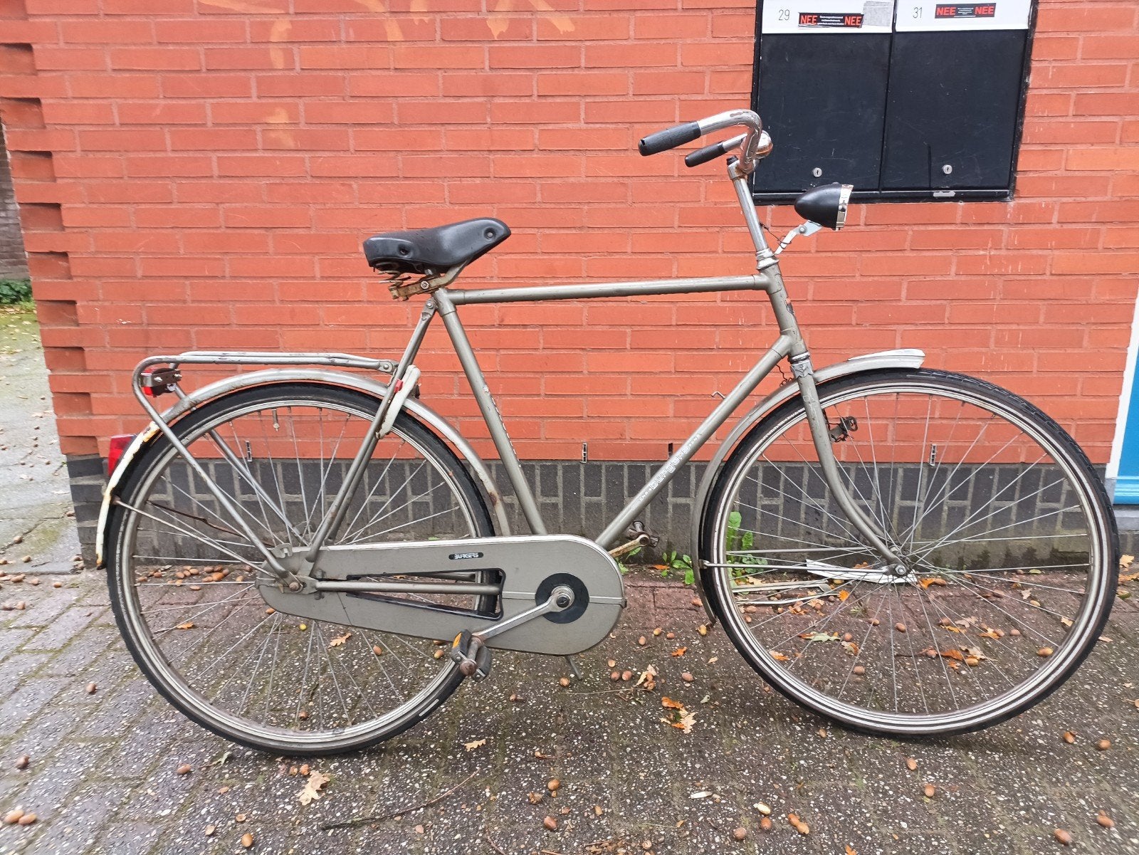 Gazelle Herenfiets 28 inch terug traprem Rijklaar!, 55 tot 59 cm, Ophalen of Verzenden
