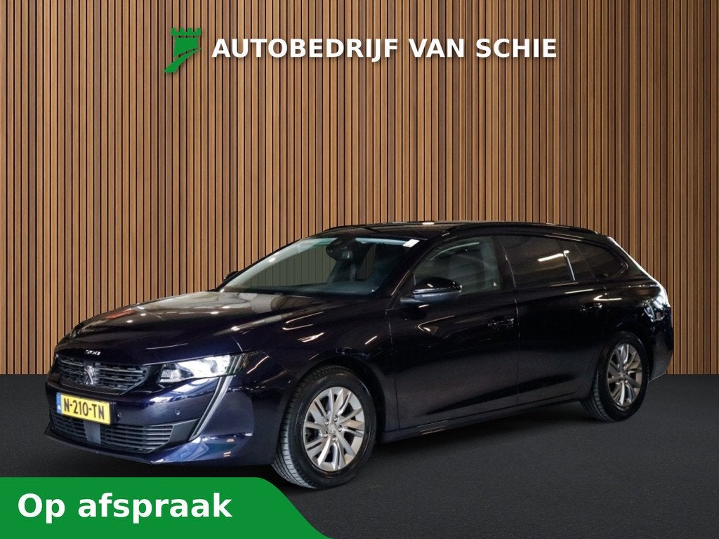 Peugeot 508 SW 1.2 PureTech Active Pack Business 1e-Eig. & D, Auto's, Stof, Gebruikt, 1199 cc, Blauw