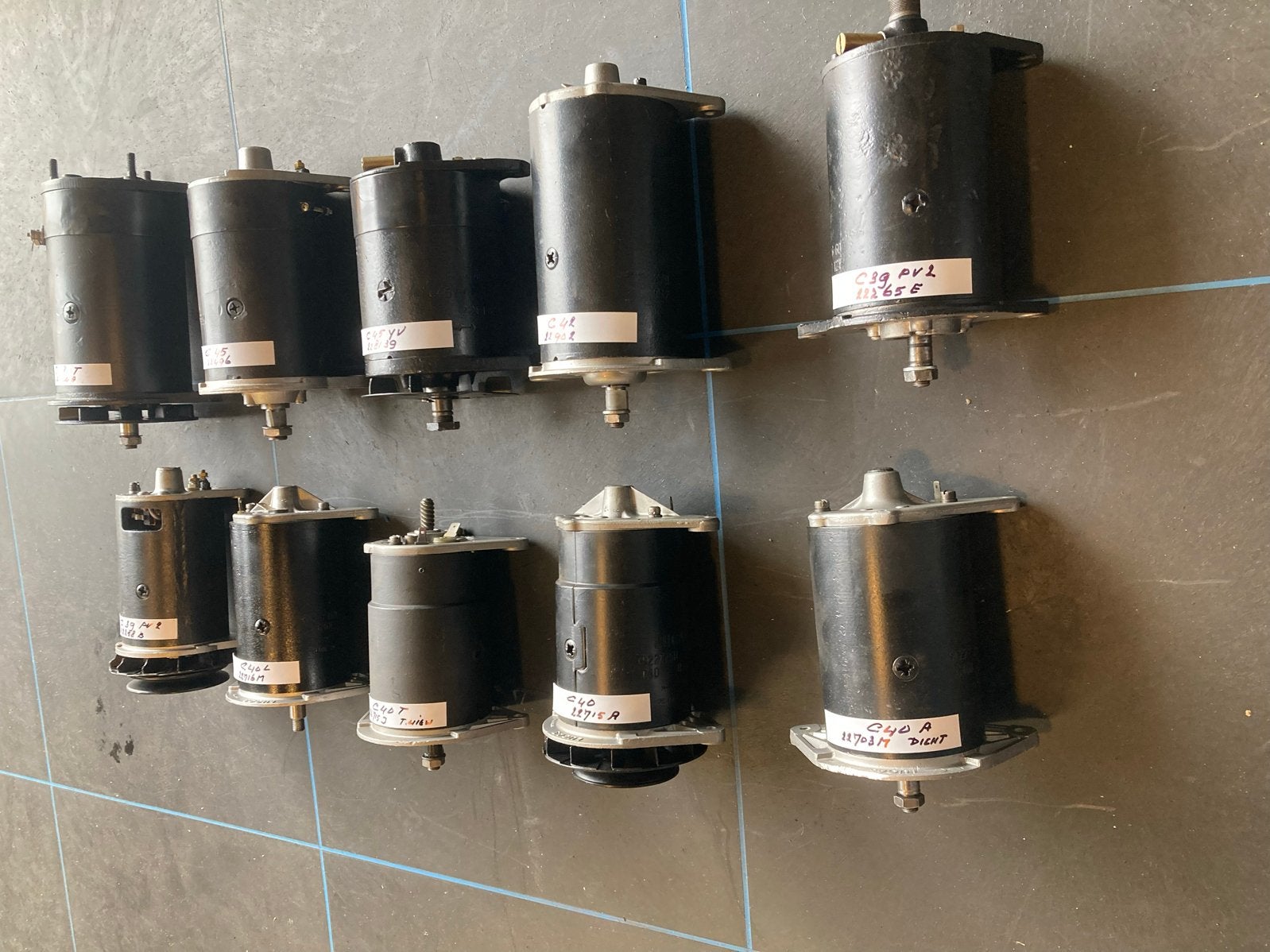 Gereviseerde gelijkstroom dynamo Lucas - Diverse typen, Ophalen of Verzenden, Gereviseerd, Oldtimer onderdelen