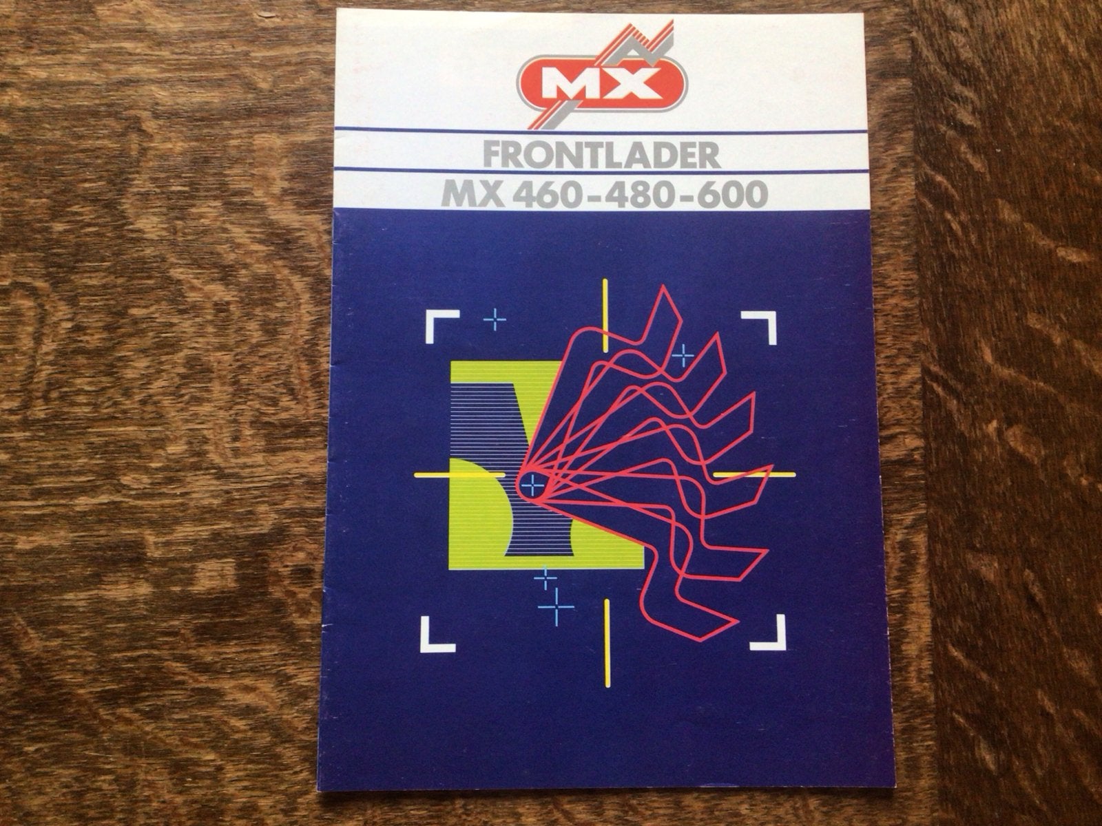 Mailleux Voorlader MX 460-480-600 Brochure, Ophalen of Verzenden, Zo goed als nieuw