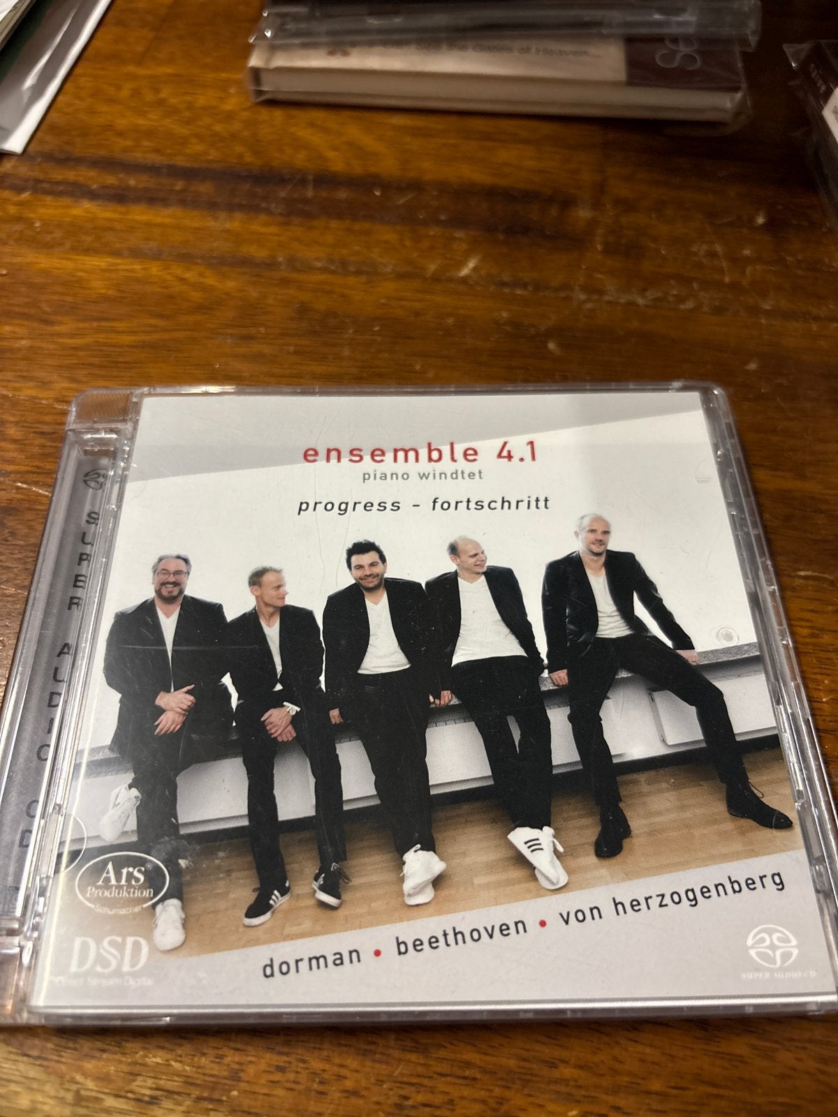 Ensemble 4.1 - Progress - Fortschritt SACD, Ophalen of Verzenden, Romantiek, Zo goed als nieuw, Kamermuziek