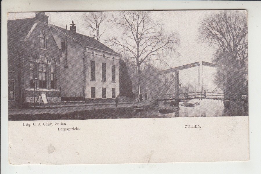 Zuilen - Utrecht, Dorpsgezicht, Ophalen of Verzenden, Voor 1920, Ongelopen, Utrecht
