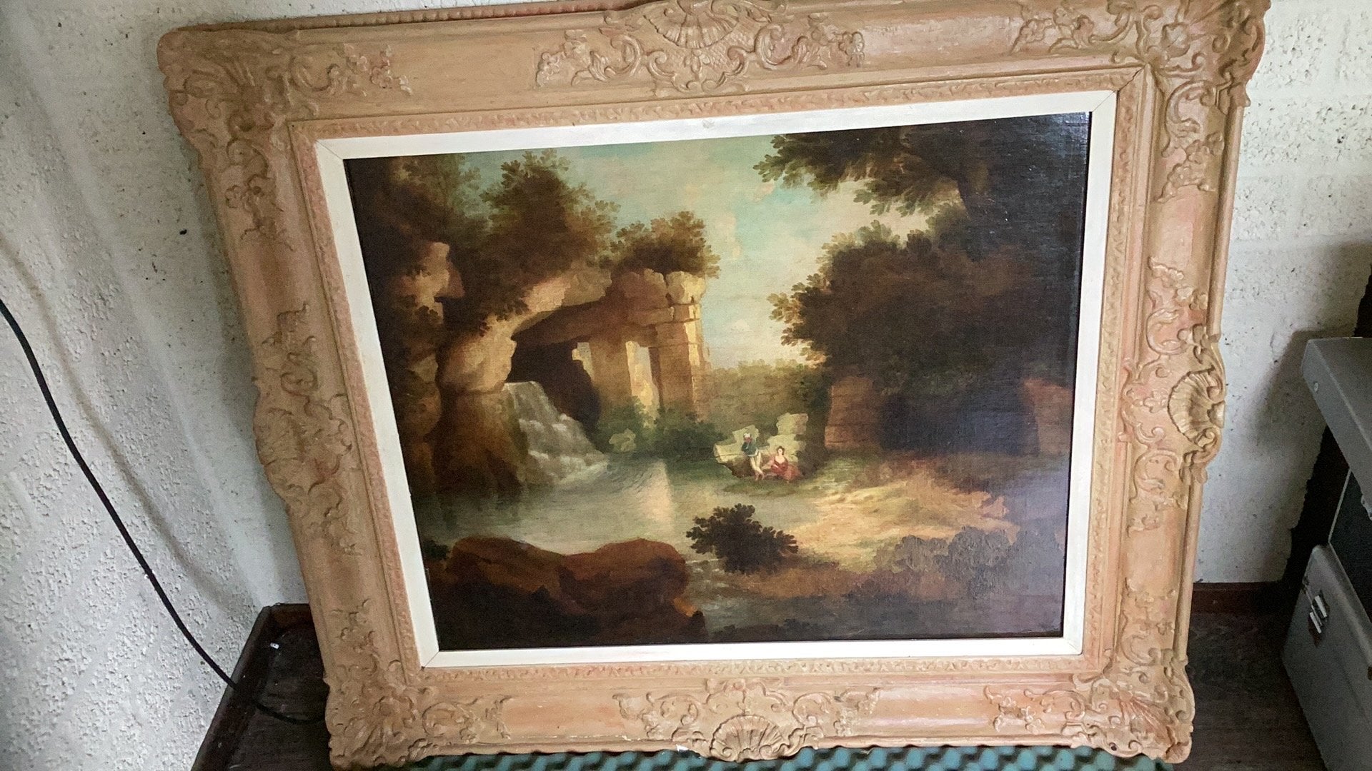 Schilderij antiek, Ophalen