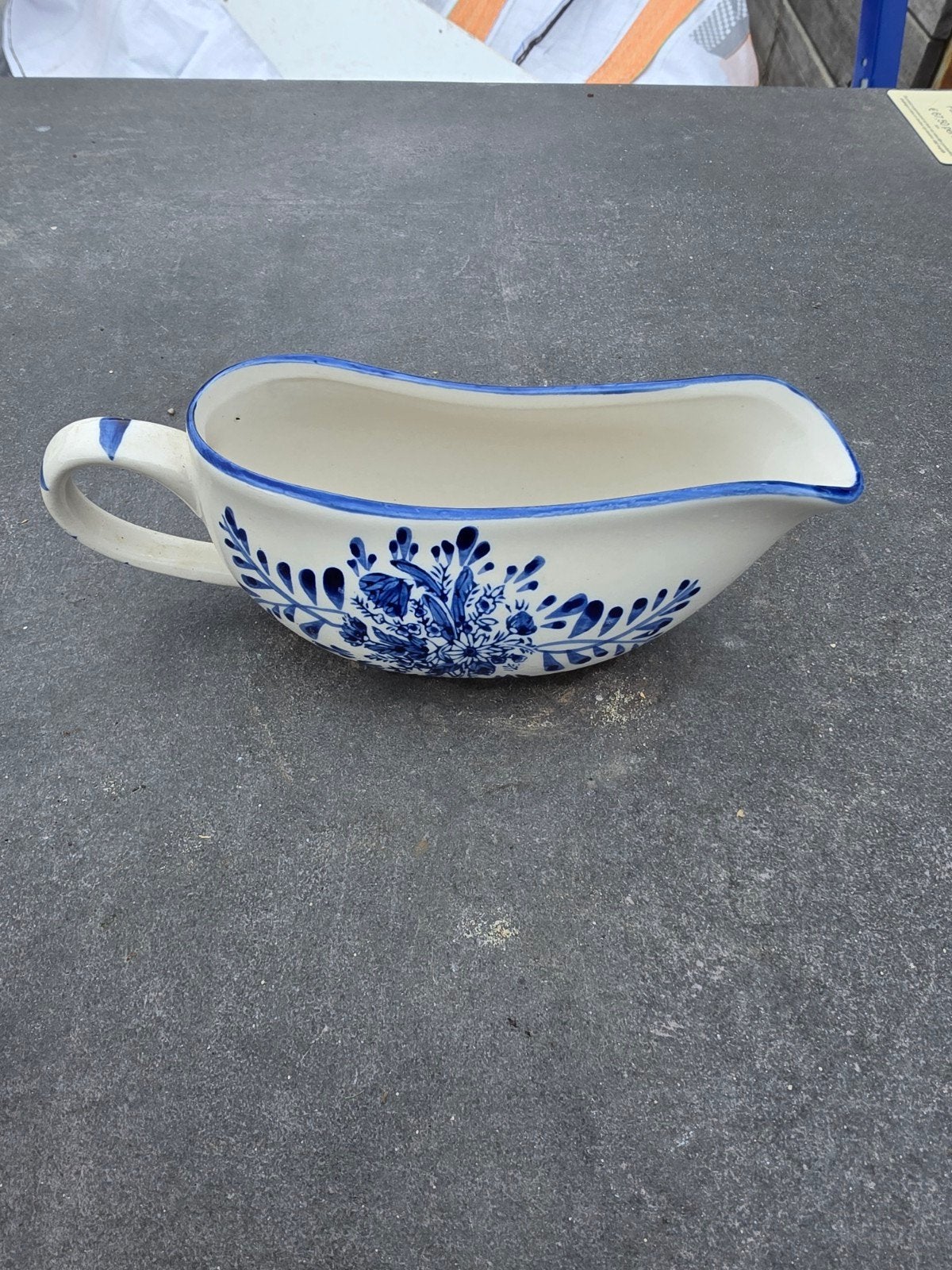 Delfts Blauw Sauskom met Handvat - 20x8 cm, Ophalen of Verzenden