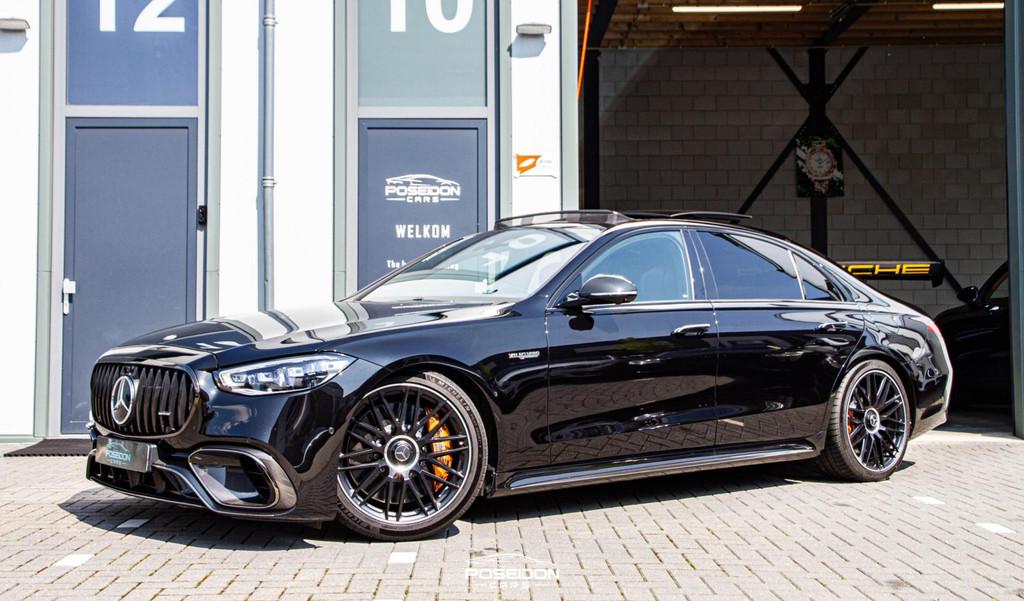 Mercedes-Benz S-klasse AMG 63 S E Performance Keramisch | Ca, Gebruikt, 8 cilinders, Adaptive Cruise Control, Zwart