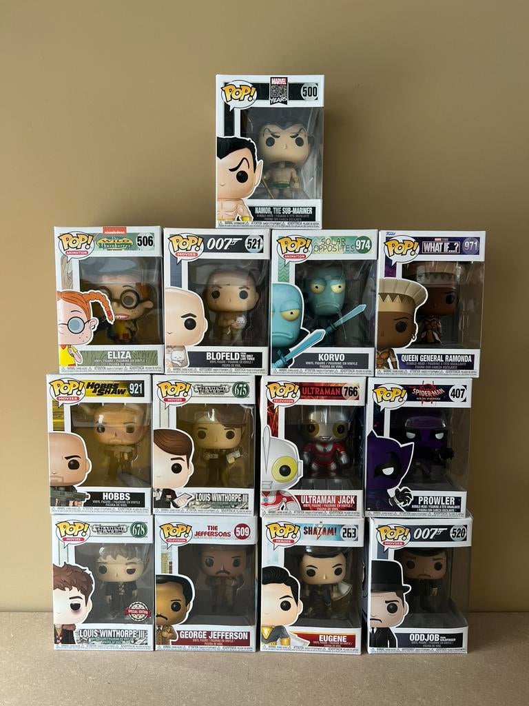 FUNKO POP! 13 stuks, Ophalen of Verzenden, Zo goed als nieuw