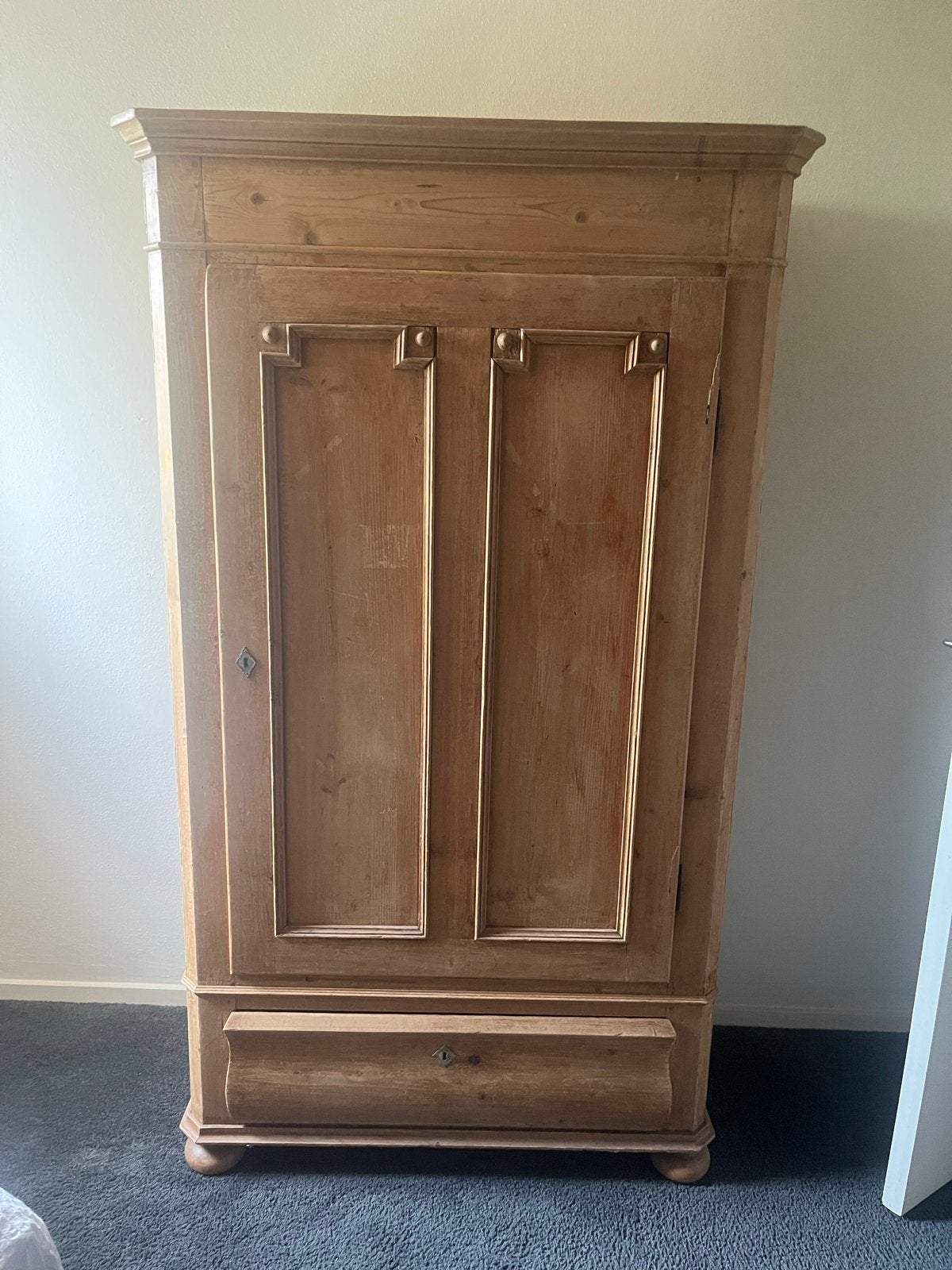 Complete babykamer: bedje, kast, commode en wandrekje, Ophalen of Verzenden, Gebruikt, Jongetje of Meisje