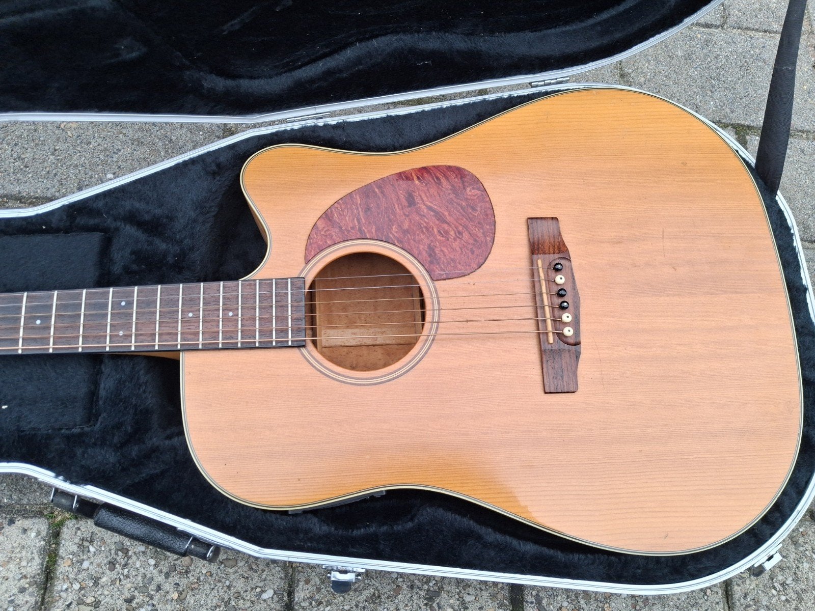 Cort MR710F met koffer, Ophalen, Gebruikt, Western- of Steelstringgitaar, Met koffer
