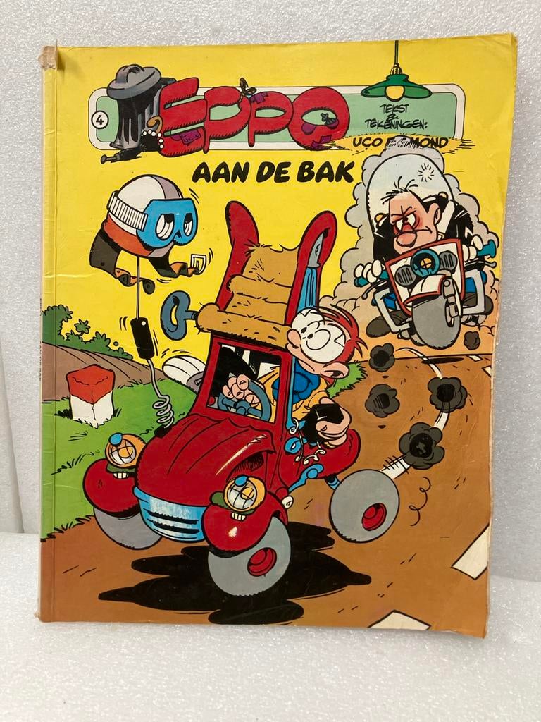 Vintage leesboek: Eppo aan de Bak (1981), Boeken, Eén stripboek, Ophalen of Verzenden, Gelezen