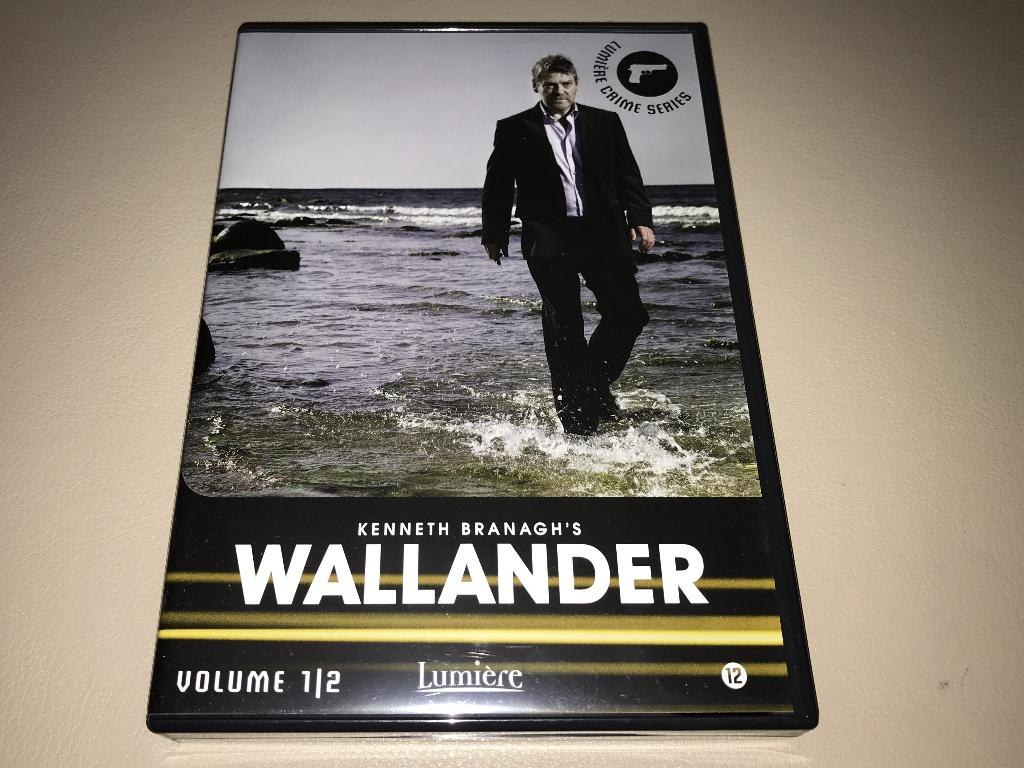 Wallander, Kenneth Branagh's (volume 1+2) 5 disc box, Cd's en Dvd's, Dvd's | Tv en Series, Zo goed als nieuw, Thriller, Vanaf 12 jaar