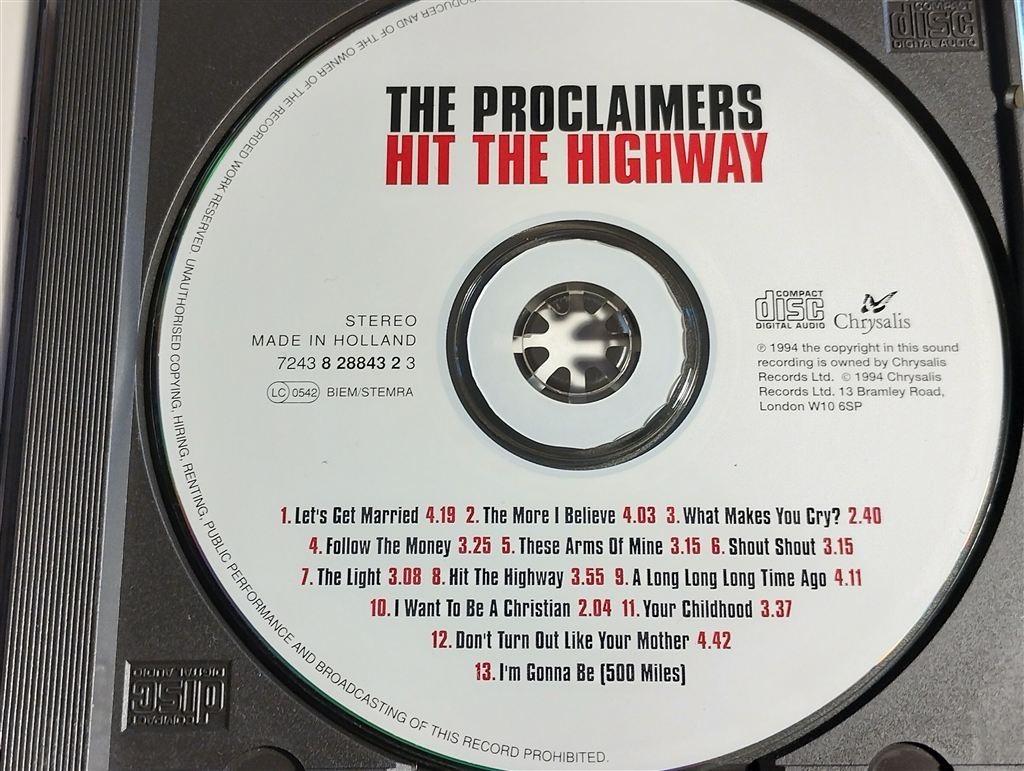 The Proclaimers - Hit The Highway., Ophalen of Verzenden, Zo goed als nieuw