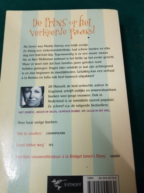boek ,de prins op het verkeerde paard, Ophalen of Verzenden