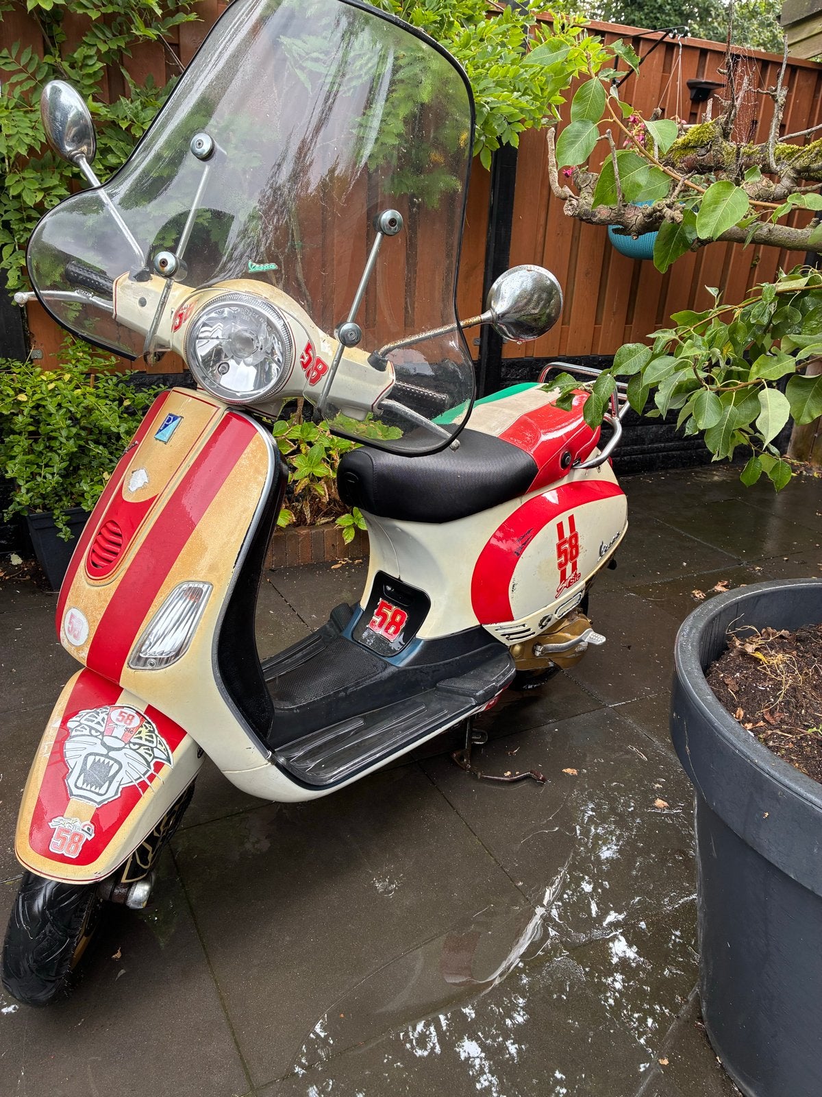 Vespa LX 50 - onderdelen, Ophalen, Gebruikt, Maximaal 45 km/u, Benzine