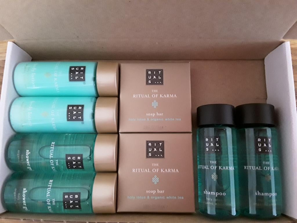 Rituals of Karma mini's incl.vzkst voor €16,50, Ophalen of Verzenden, Nieuw, Bad & Douche