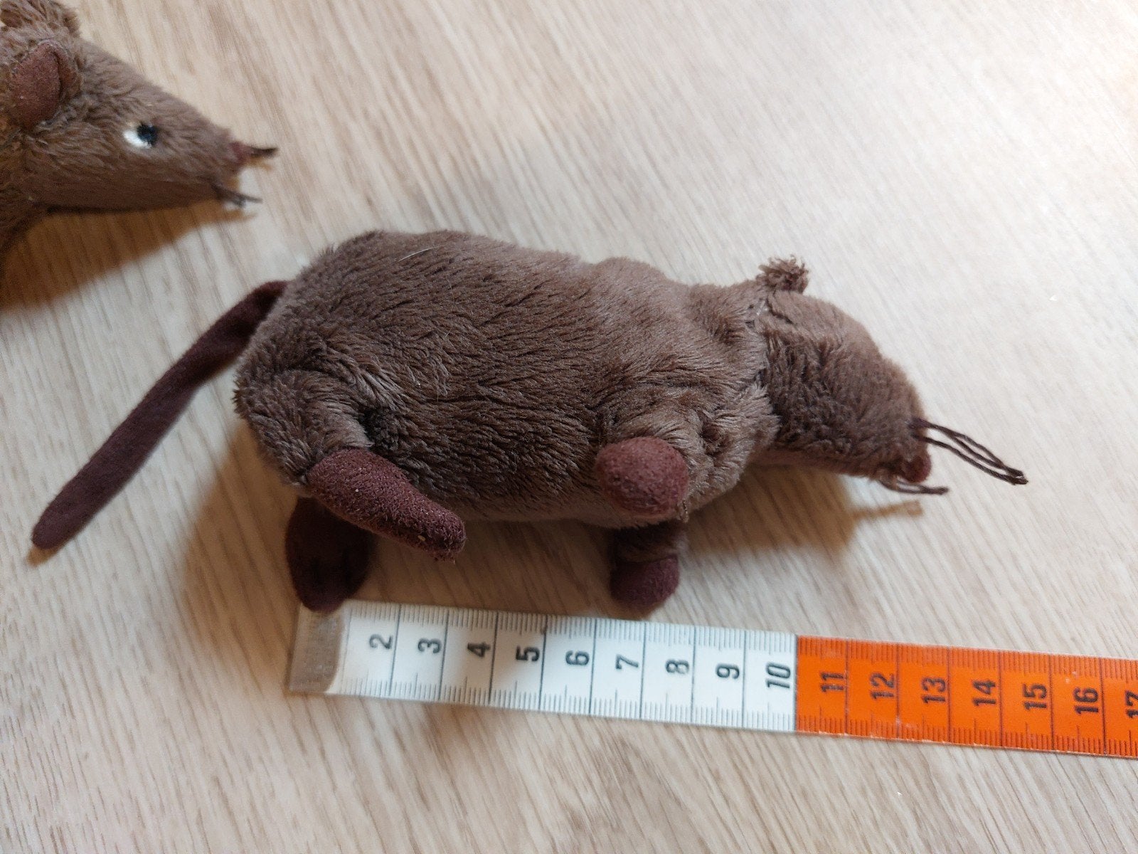 2x IKEA muis knuffeltje bruin gosig mus, Ophalen of Verzenden, Overige typen