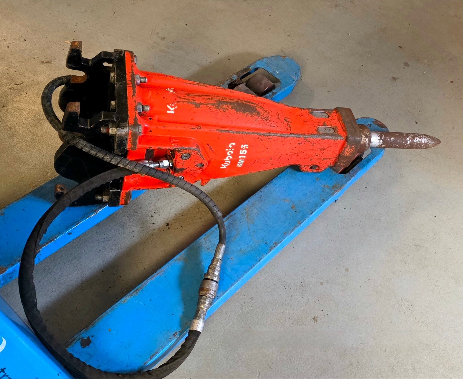 Kubota KM155 Hydraulische Hamer - Uitstekende Staat, Ophalen