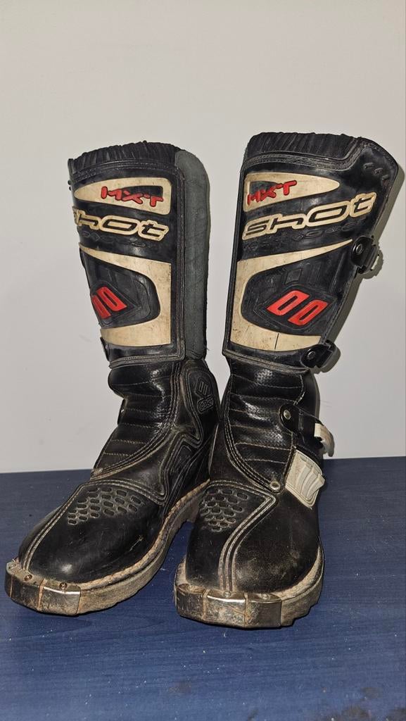 SHOT MXT motorcrosslaarzen maat 35, Motoren, Kleding | Motorkleding, Laarzen, Kinderen, Tweedehands, Ophalen of Verzenden