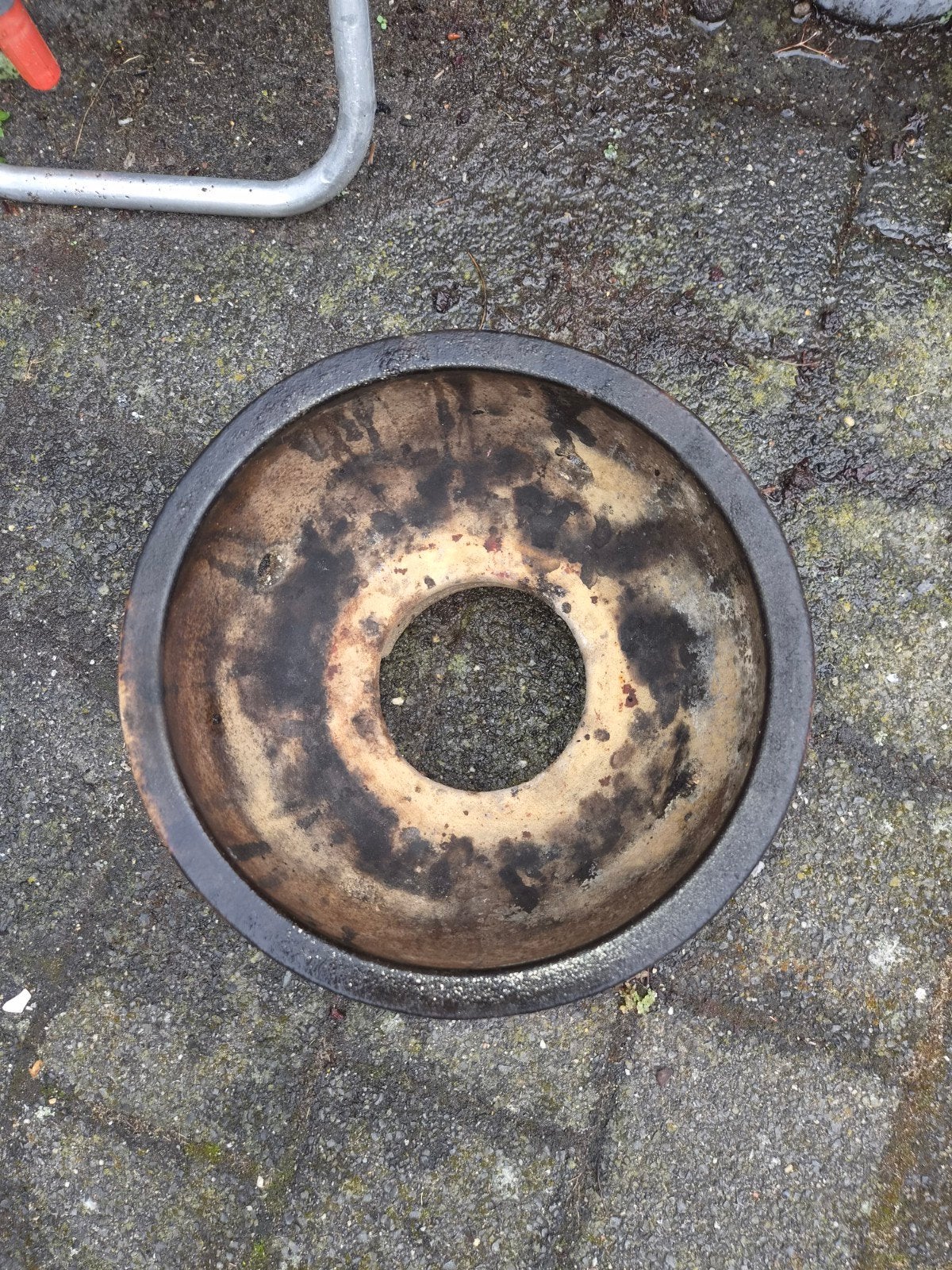 te koop Kleine Kamado bbq, Ophalen, Gebruikt