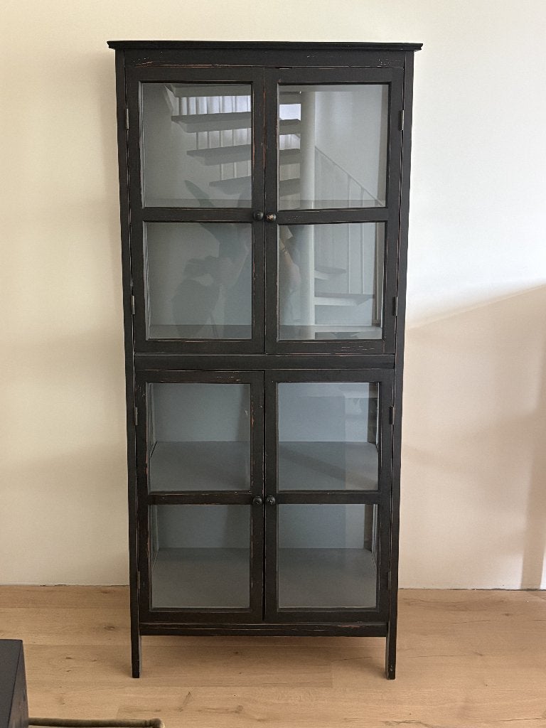 vitrinekast zwart BePureHome, Ophalen, Gebruikt, 50 tot 100 cm, Glas