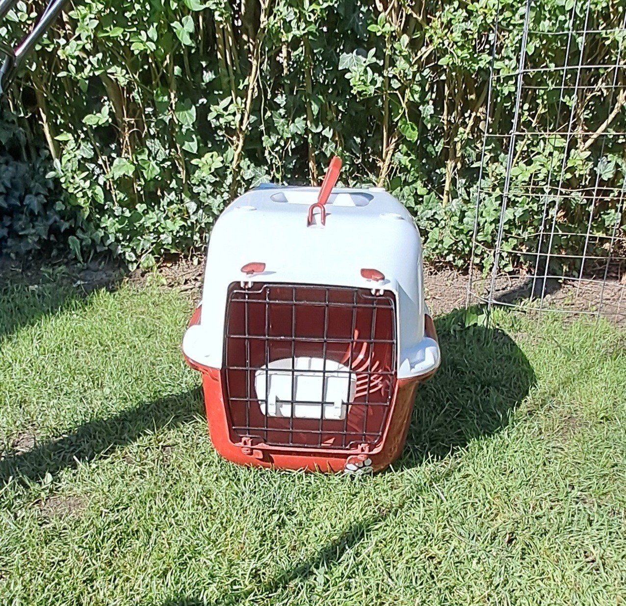 Reismandje rood, Ophalen of Verzenden, Gebruikt