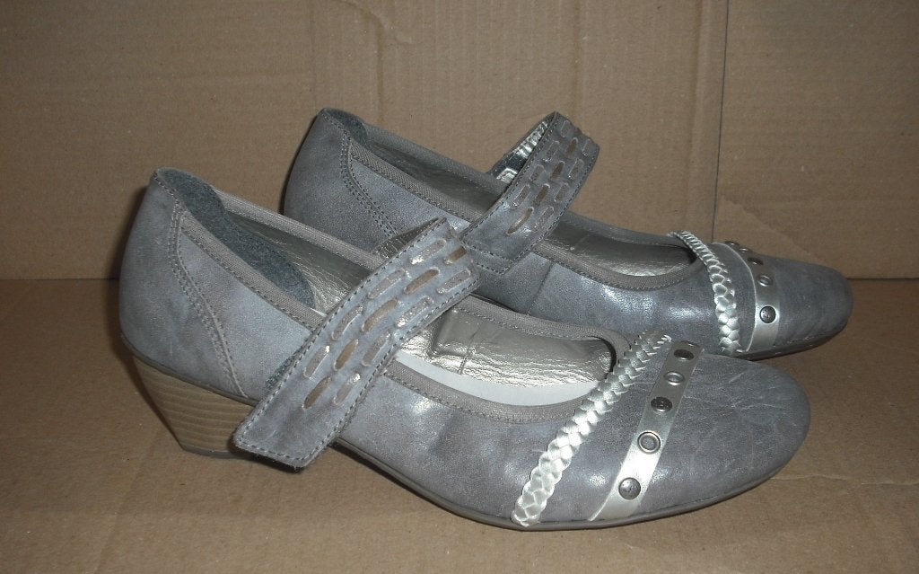 pumps maat: 38 merk : Rieker, Pumps, Nieuw, Ophalen of Verzenden, Grijs