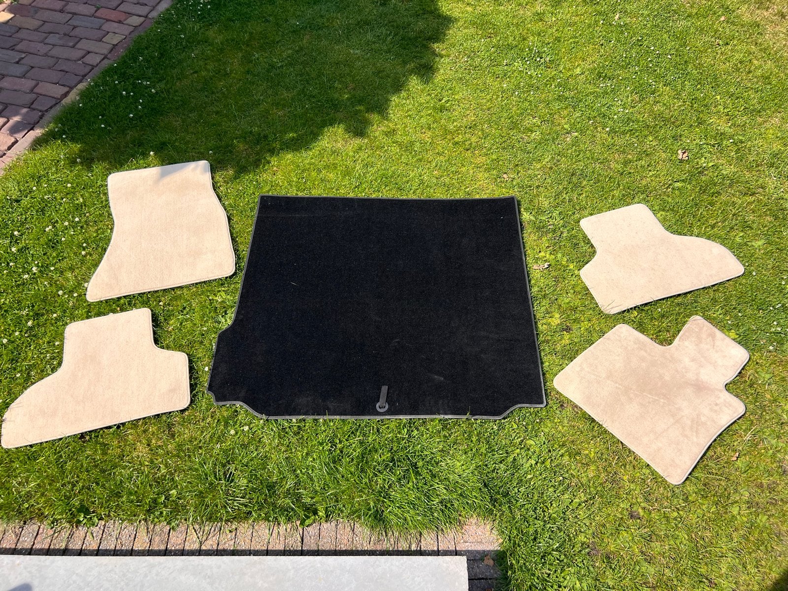 Originele BMW X5 F15 mattenset incl. kofferbakmat, Ophalen, Zo goed als nieuw