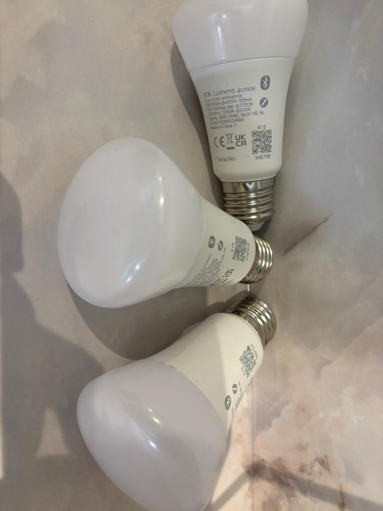 3x peer philips hue white ambiance, Ophalen, Led-lamp, Minder dan 30 watt, E27 (groot)