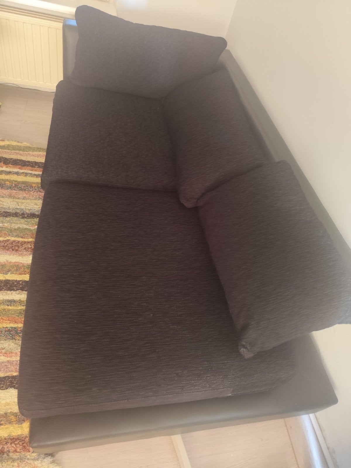 Comfortabele 2-delige hoekbank, Ophalen, Gebruikt, Vierpersoons of meer, Leer