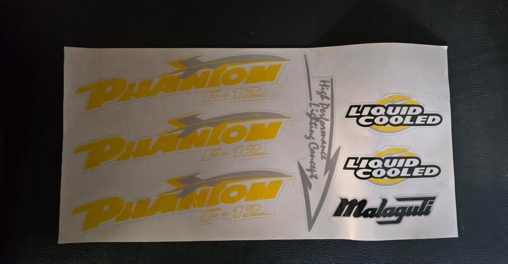 Malaguti phantom stickers, Ophalen of Verzenden, Nieuw, Overige typen, Overige merken