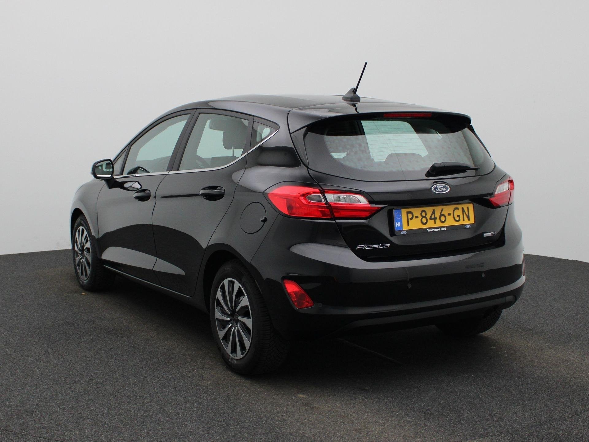 Ford Fiesta 1.0 EcoBoost Hybrid Titanium | AUTOMAAT! | Cruis, 12 maanden, Euro 6, Zwart, Origineel Nederlands