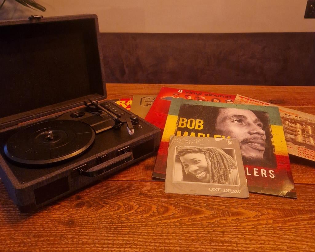 Maginon RRP-1 Retro platenspeler incl LP's, Ophalen of Verzenden, Overige merken