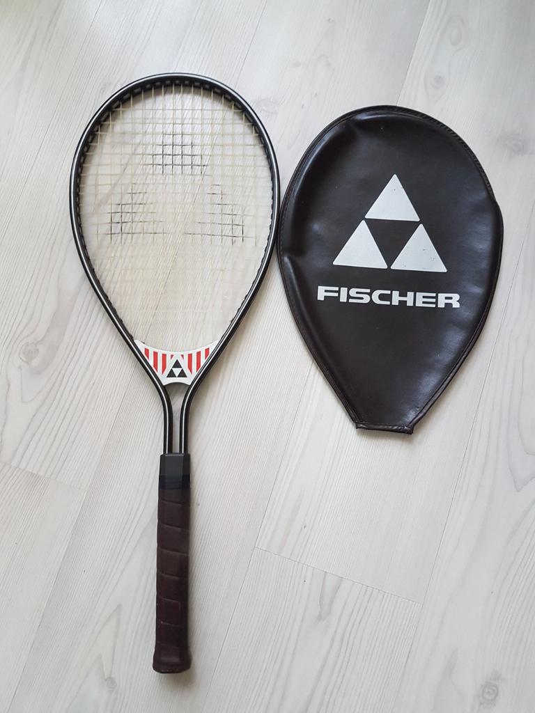 Fischer ijzeren tennisracket, Ophalen of Verzenden, Racket, Overige merken, L4