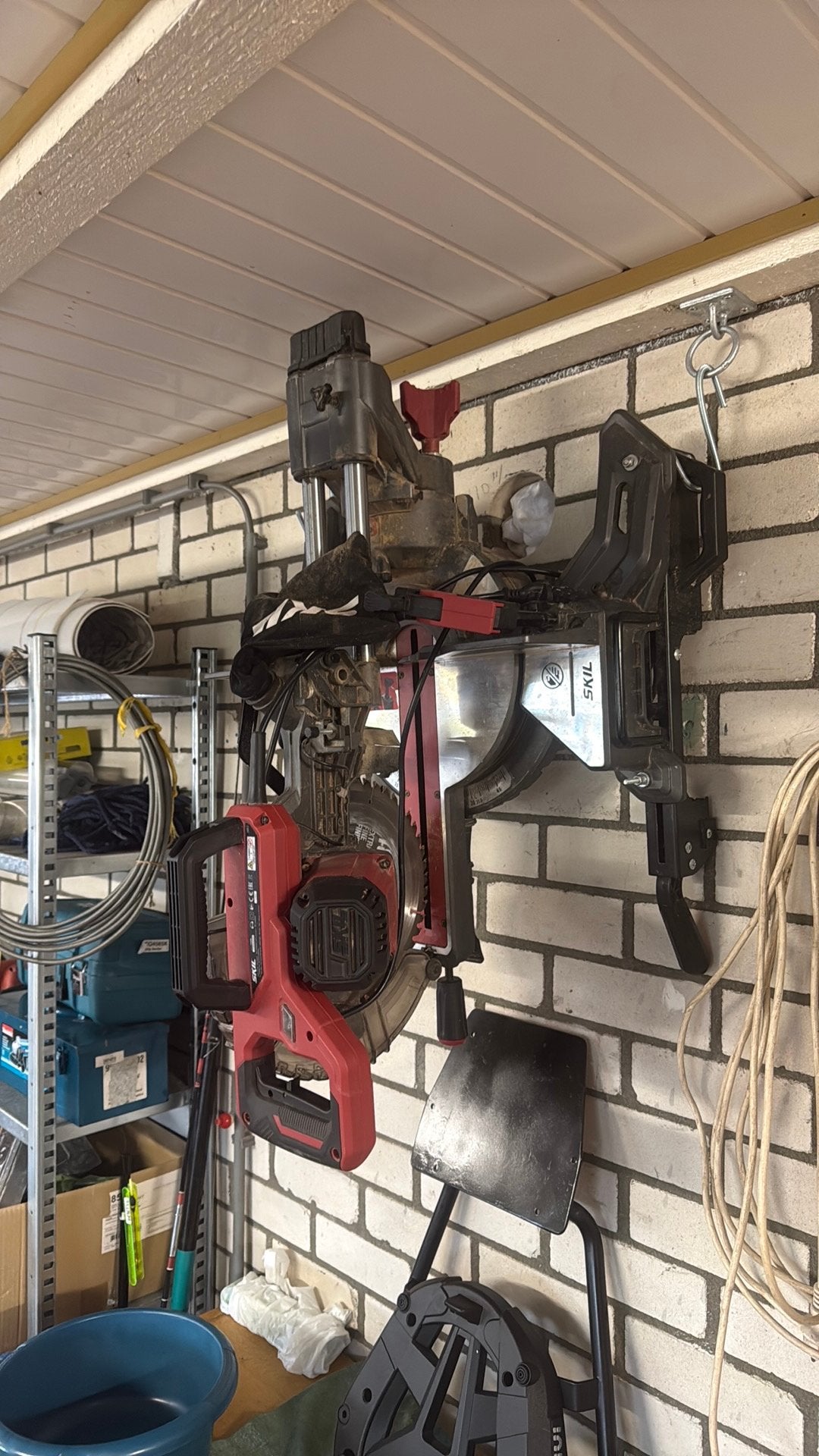Afkortzaag zaagtafel Skill BT1E 1320 01, Doe-het-zelf en Verbouw, Gereedschap | Zaagmachines, Ophalen, Gebruikt, 70 mm of meer