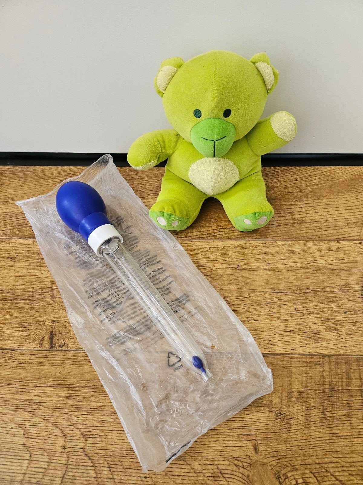 Tupperware grote vleesdruppelaar/ pipet, Ophalen of Verzenden, Zo goed als nieuw, Blauw, Overige typen