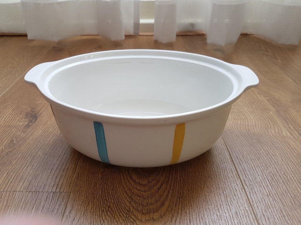 Ovenschaal Parafeu De Sphinx Handdecorated lengte 26,5 cm, Antiek en Kunst, Ophalen