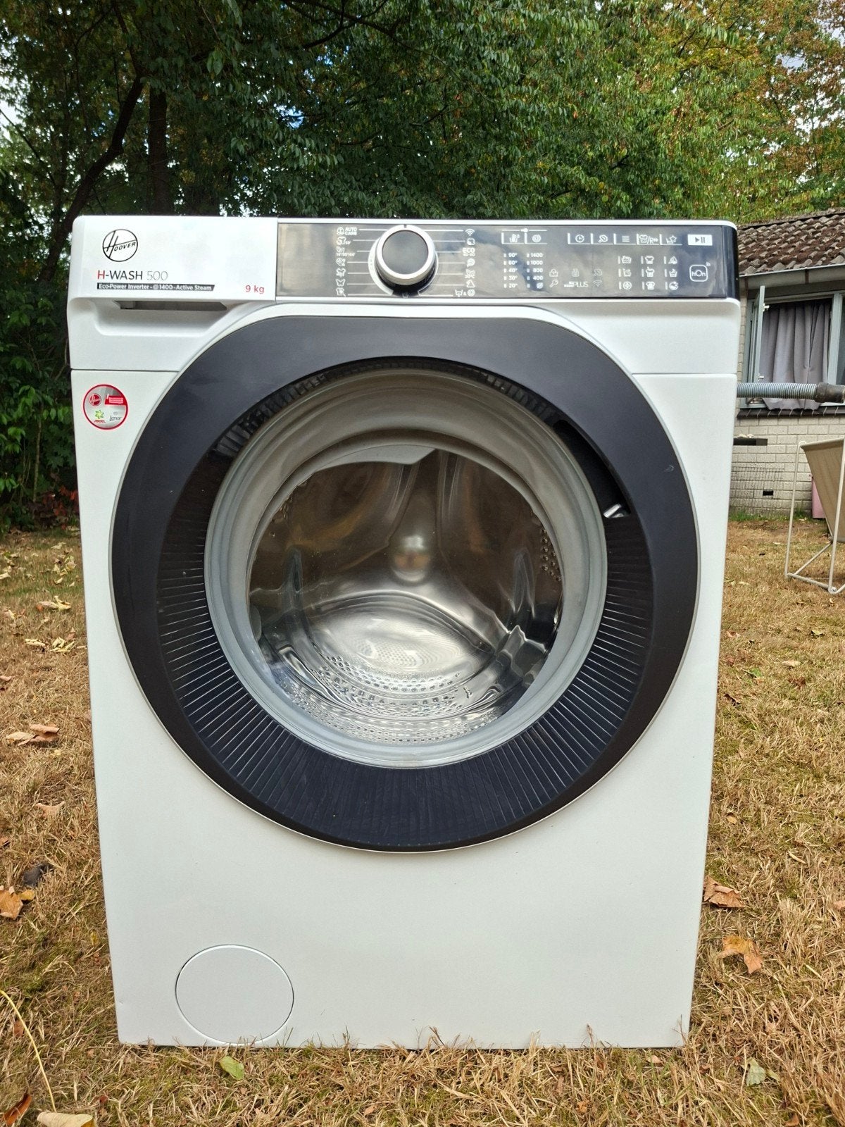 Hoover H-WASH 500 Wasmachine 9 kg A-klasse, Witgoed en Apparatuur, 1200 tot 1600 toeren, 8 tot 10 kg, Ophalen of Verzenden, Zo goed als nieuw