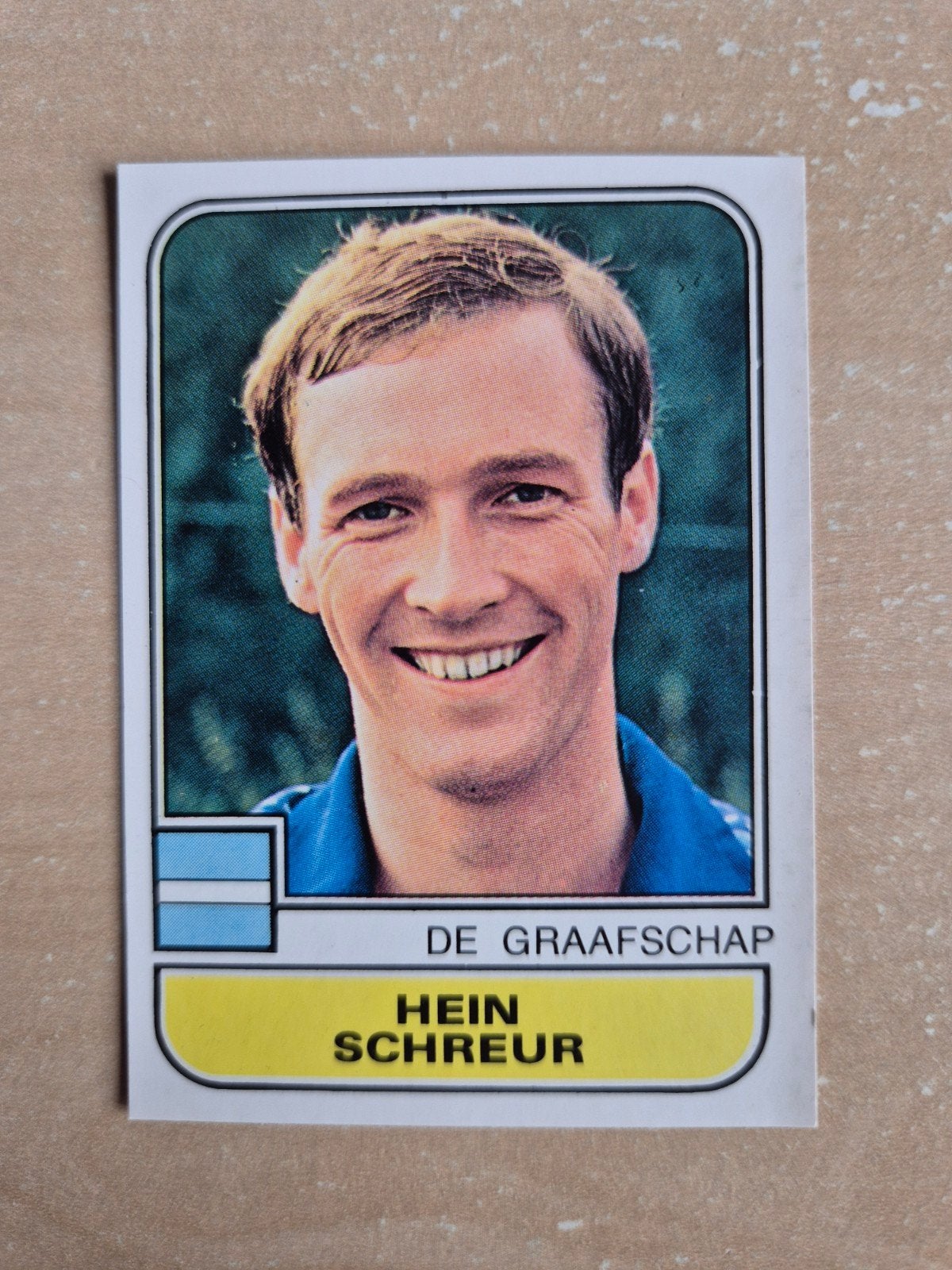 Panini Voetbal 82 Hein Schreur De Graafschap, Verzamelen, Ophalen of Verzenden, Zo goed als nieuw, Ajax, Poster, Plaatje of Sticker