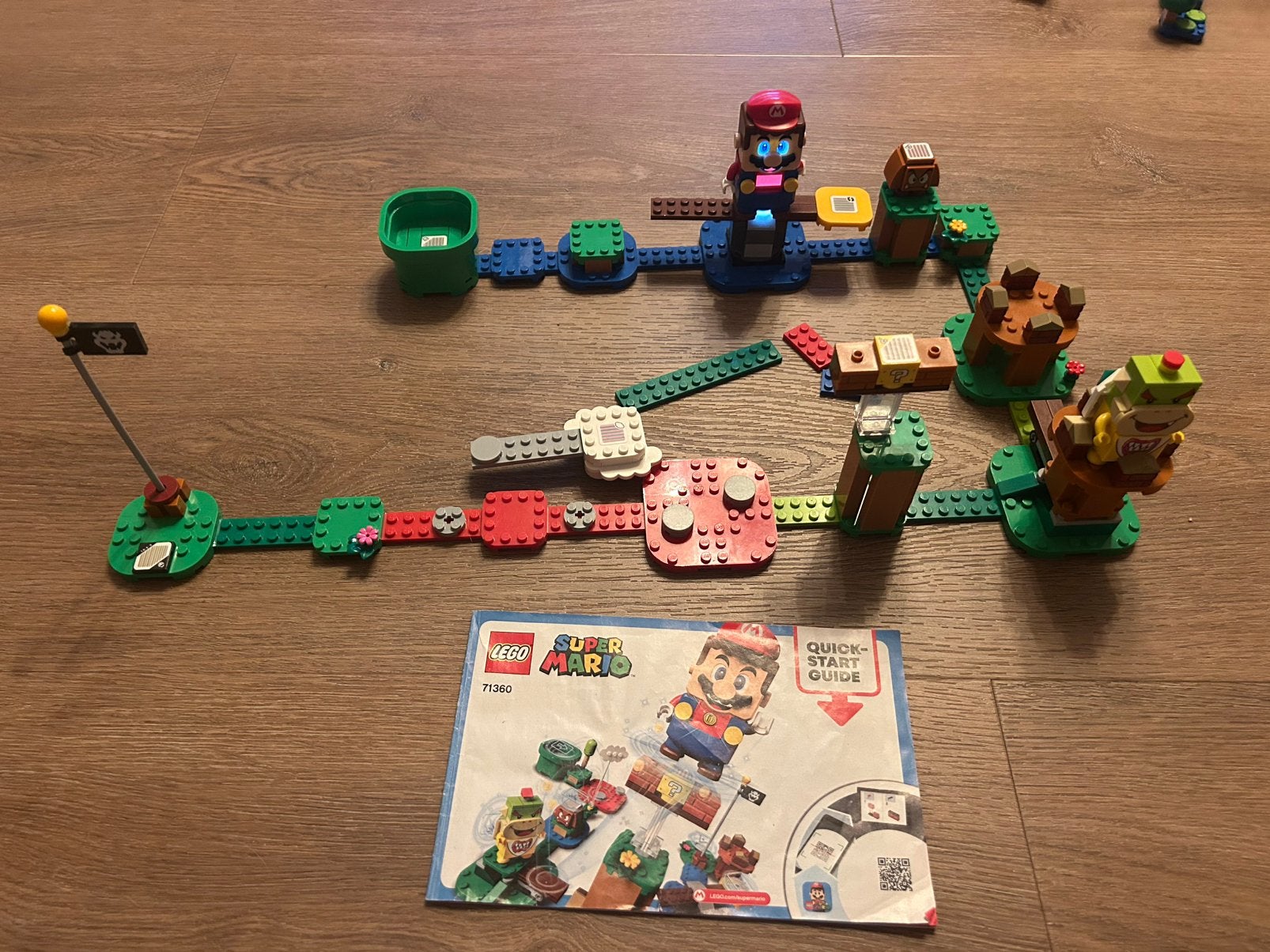Lego Super Mario Avonturen met Mario Starterset (71360), Kinderen en Baby's, Gebruikt, Lego, Ophalen of Verzenden, Compleet