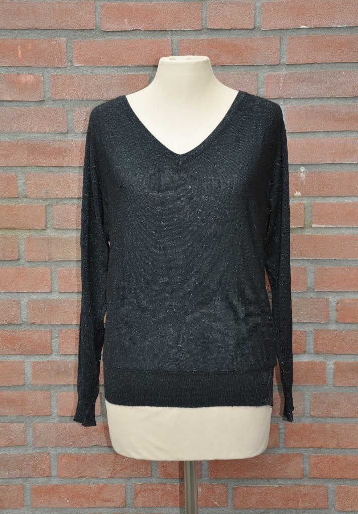 lola liza top xs, top 34, dameskleding xs, Kleding | Dames, Zwart, Ophalen of Verzenden, Zo goed als nieuw, Zonder mouw