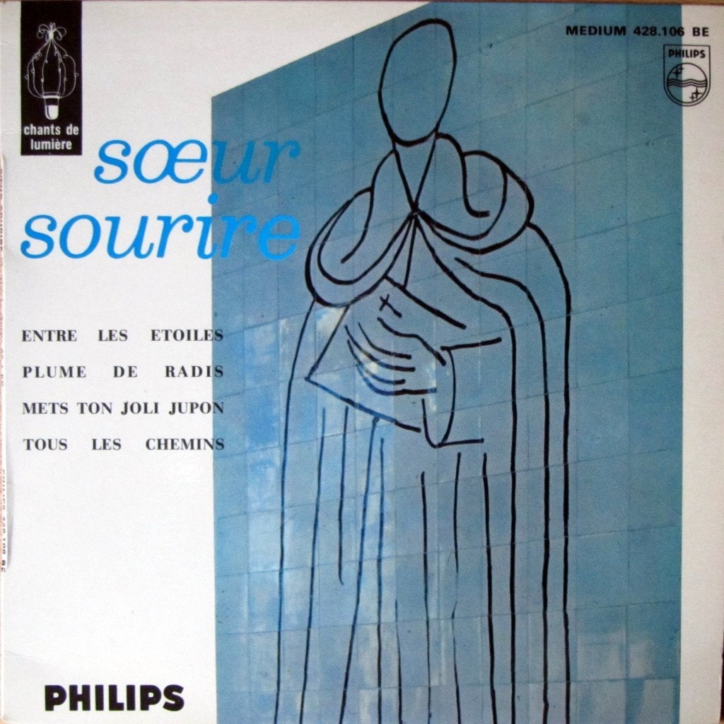 1963	Soeur Sourire	Entre Les Etoiles EP, 7 inch, Zo goed als nieuw, EP, Religie en Gospel