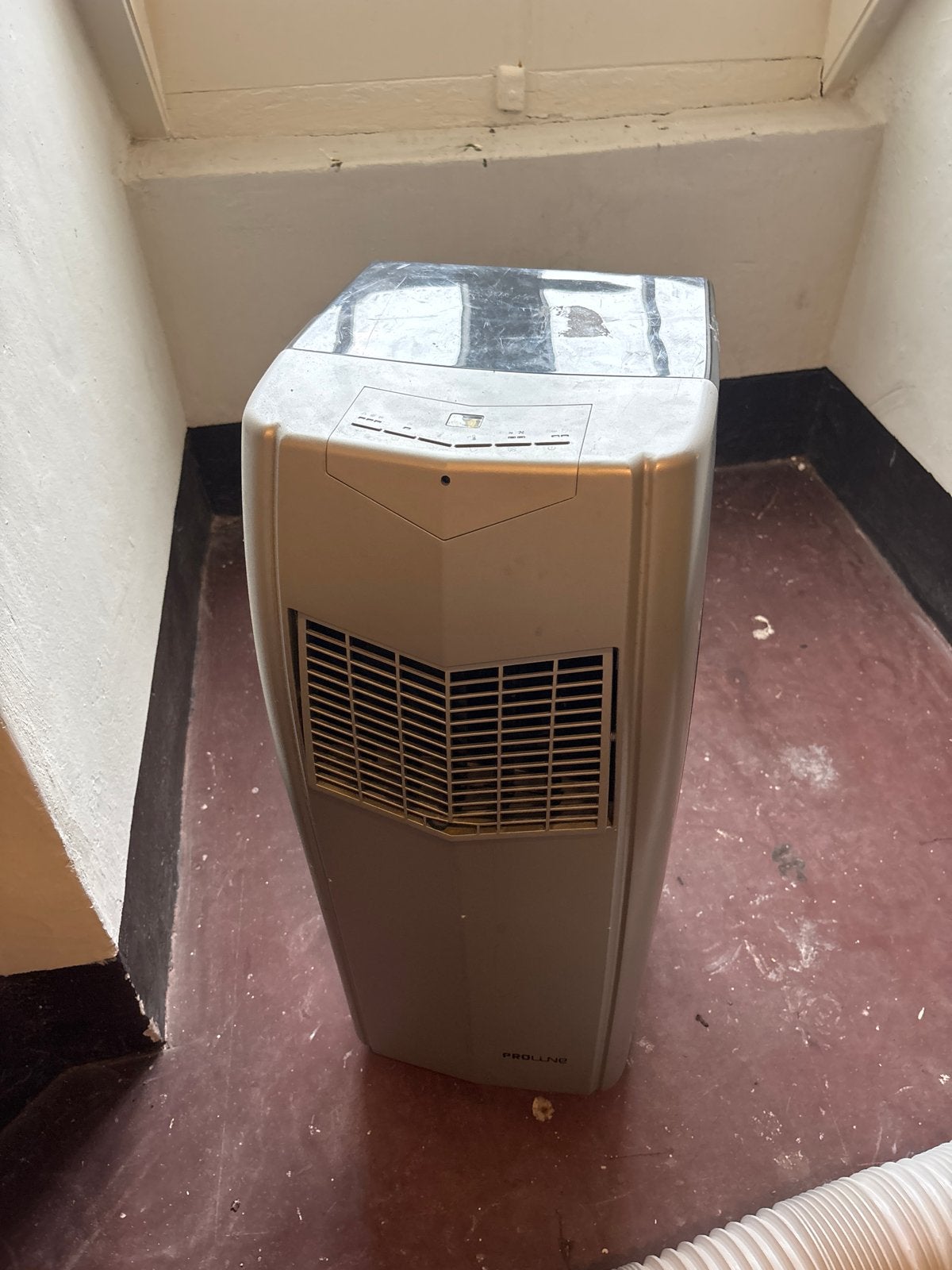 Mobiele airco Proline, ideaal voor kleine ruimtes, Ophalen, Gebruikt, Minder dan 60 m³, Timer