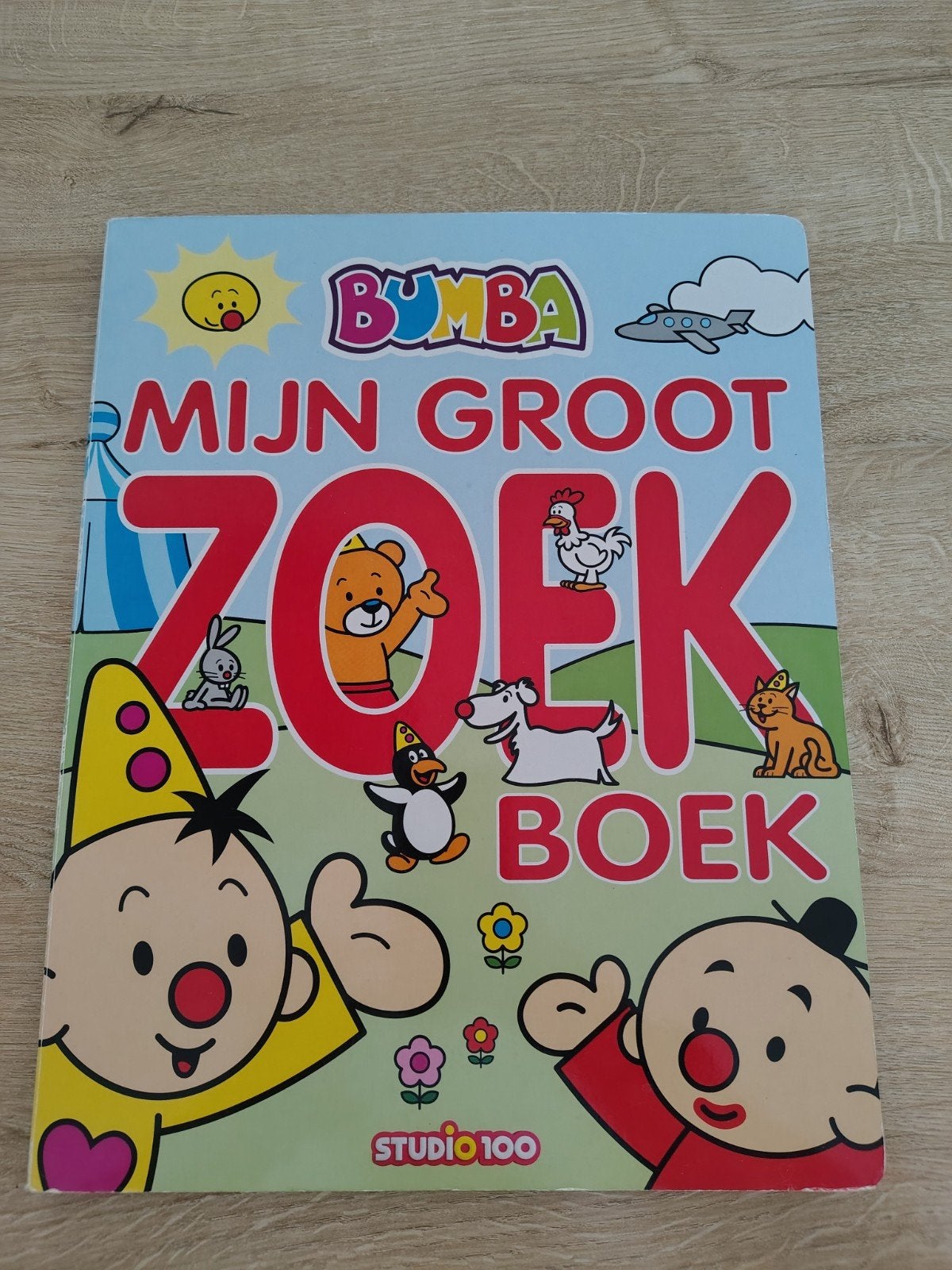 Bumba Mijn Groot Zoekboek - Studio 100, Ophalen, Gelezen, Uitklap-, Voel- of Ontdekboek, 1 tot 2 jaar