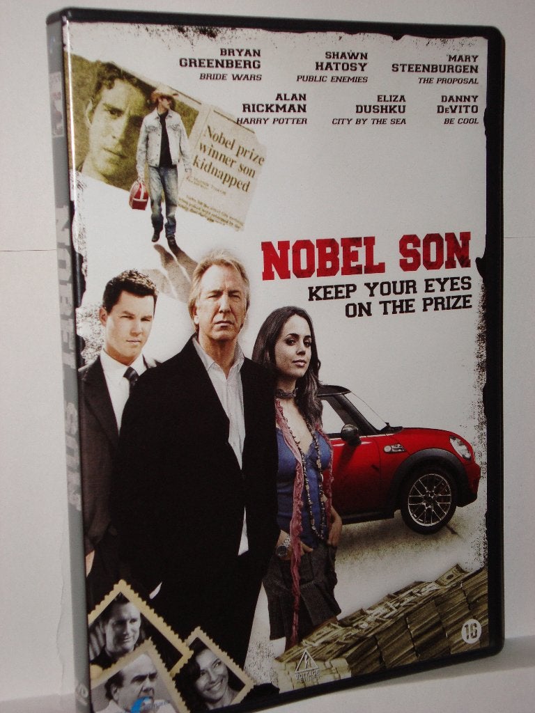 DVD - Nobel Son met Eliza Dushku, Alan Rickman, Danny DeVito, Engels, Vanaf 16 jaar, Nederlands, Zo goed als nieuw