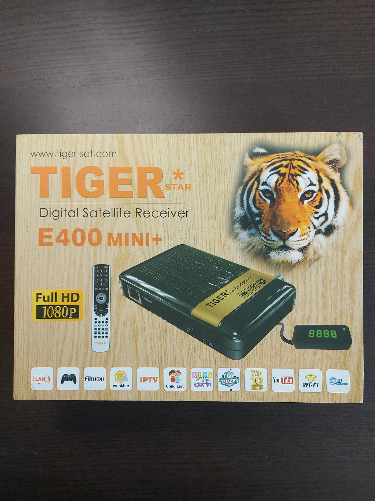 Tiger Star E400+ MiniRevolution Galaxy Mini Satellite, Ophalen of Verzenden, Zo goed als nieuw