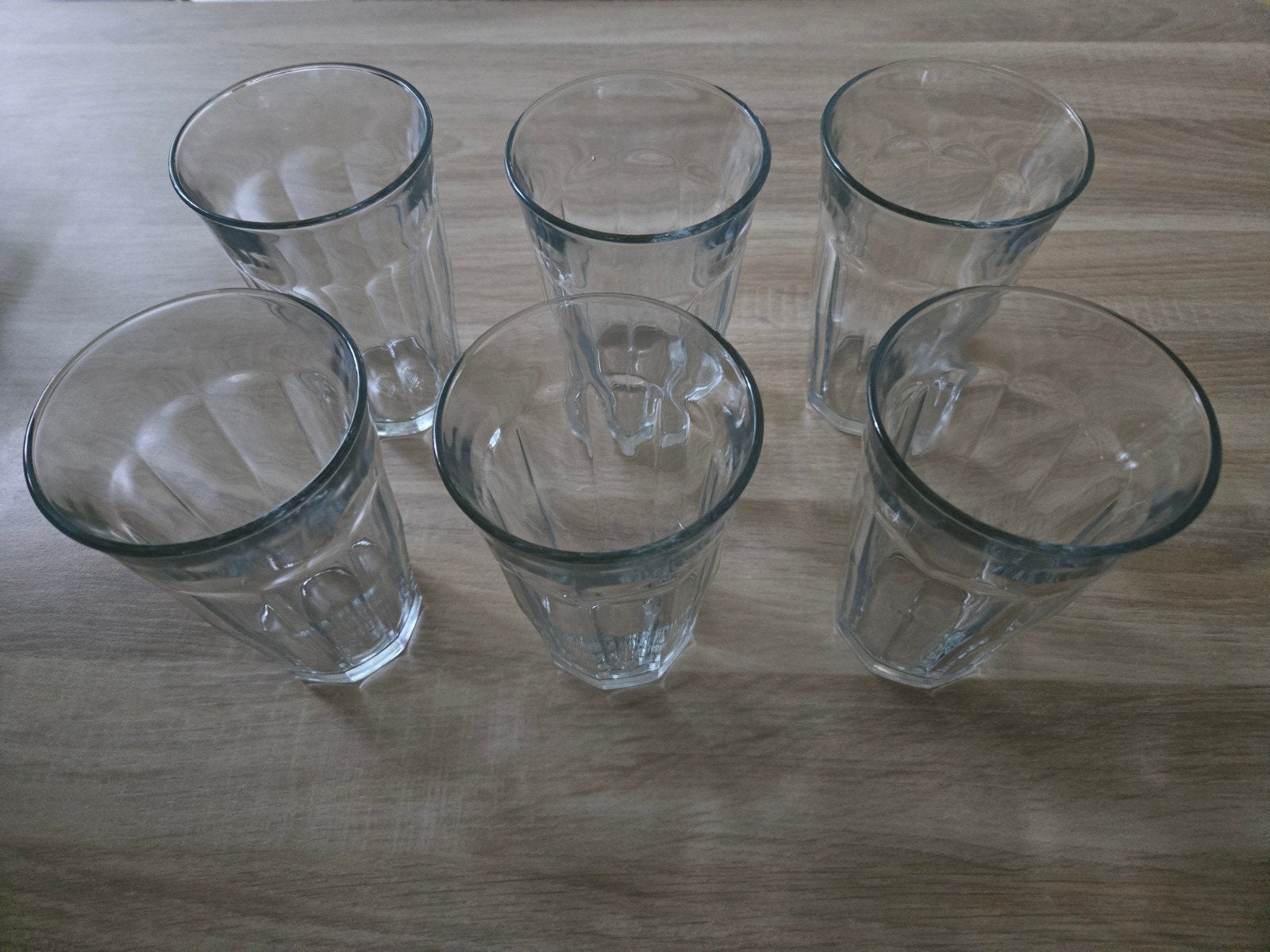 6 Duralex Picardie longdrinkglazen – 50 cl / 500 ml (14,5cm), Gebruikt, Overige typen, Ophalen of Verzenden, Glas
